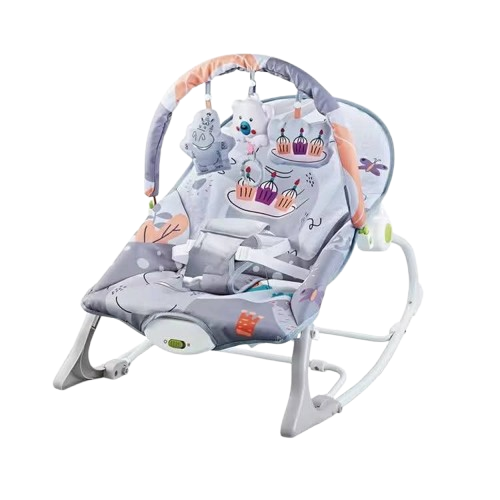 Baby Rocker Rocking Chair green, Lion sha - Image 3